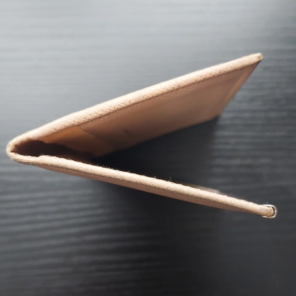 Salvatore Ferragamo Light Tan Card Holder/Wallet - Picture 5 of 8